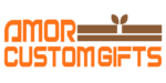 Amor Custom Gifts logo
